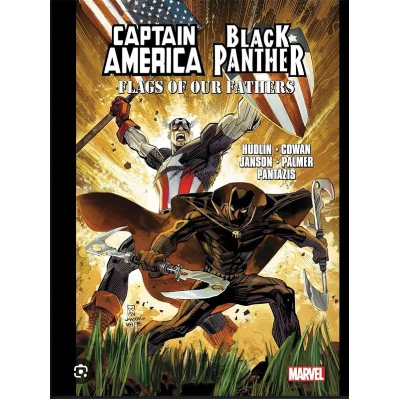 Captain America Black Panther Flags of Our Fathers