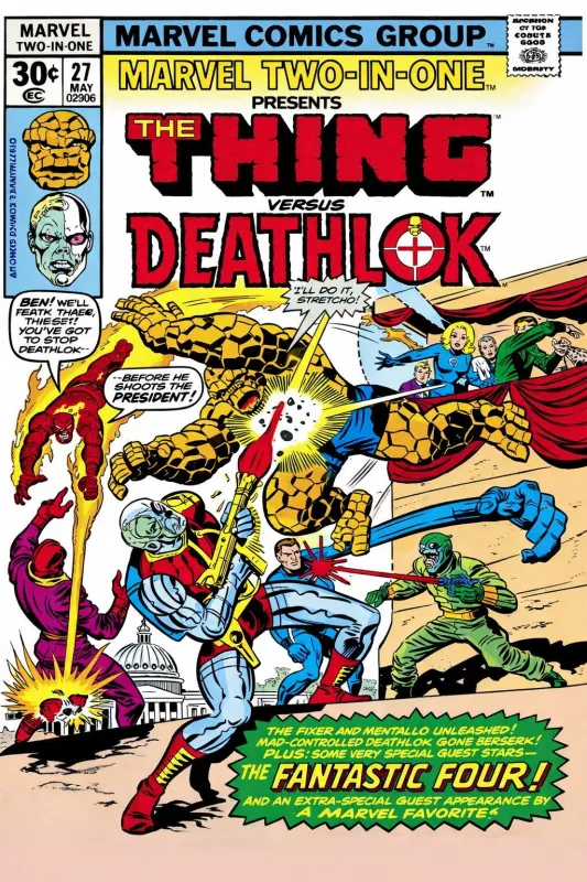 Marvel Two in One Presents The Thing Versus Deathlok #27
